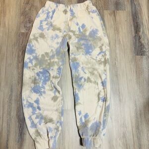 Women’s Hollister Ultra-High Rise Tie-Dye Sweatpants Jogger Style size XS